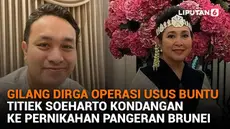 Mulai dari Gilang Dirga operasi usus buntu hingga Titiek Soeharto kondangan ke pernikahan Pangeran Brunei, berikut sejumlah berita menarik News Flash Showbiz Liputan6.com.