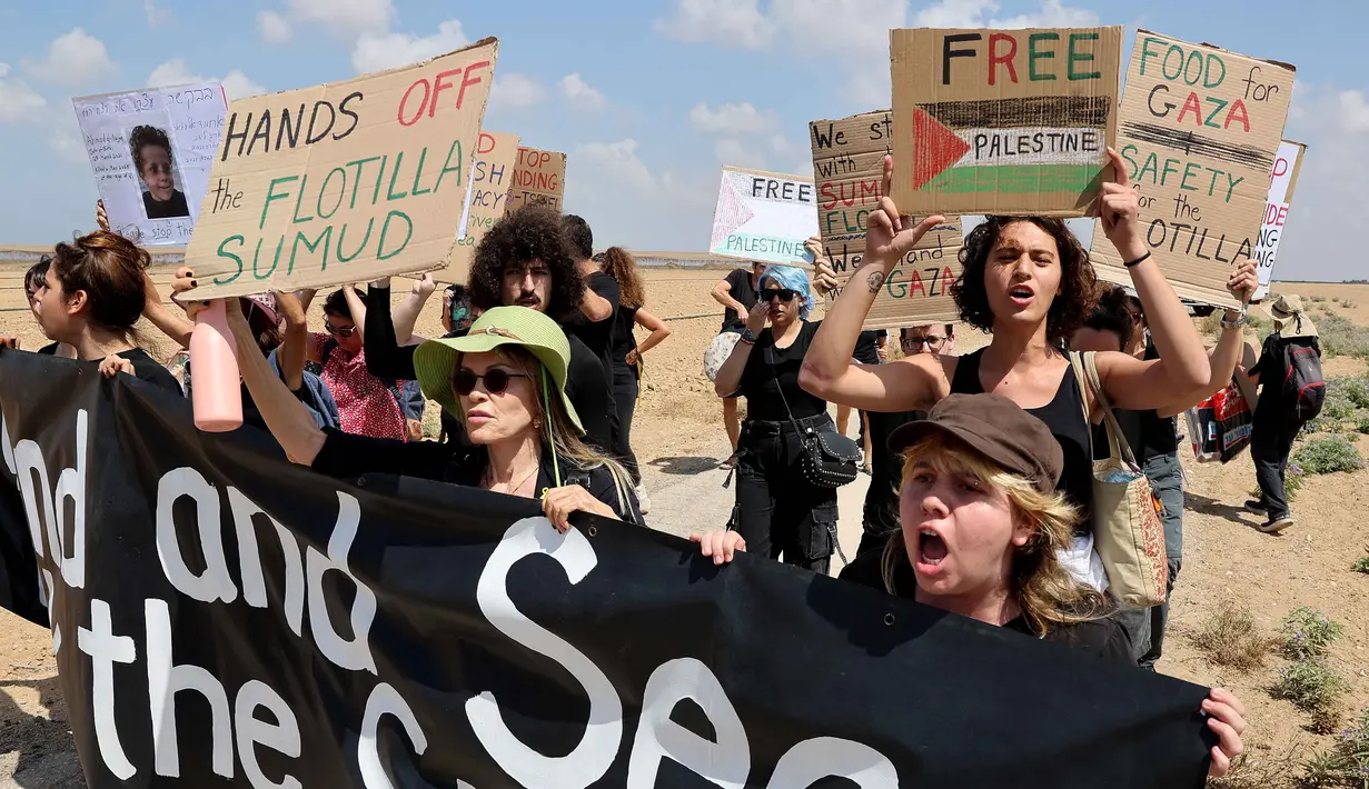 Kementerian Kesehatan Gaza pada Rabu (17/9/2025) mengungkap, 65.000 warga Palestina di Gaza tewas akibat serangan Israel di Gaza, sejak Oktober 2023. Sementara, 165.000 lainnya mengalami luka-luka. (Jack GUEZ/AFP)