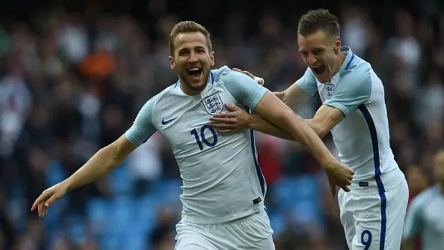 Harry Kane dan Jamie Vardy