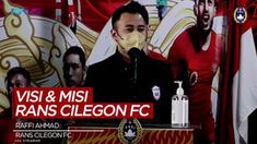 Berita Video Raffi Ahmad Ungkap Visi dan Misi dari Klub Rans Cilegon FC
