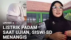Pemadaman listrik di Kabupaten Sukabumi, Jawa Barat, membuat seorang siswi Sekolah Dasar menangis. Pasalnya akibat pemadaman listrik, ia tak bisa ujian Olimpiade Sains Nasional.