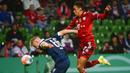 Laga Bremer vs Bayern Munchen yang tersaji di Weserstadion, Kamis (26/8/2021) merupakan pertemuan pertama kedua tim sepanjang sejarah. (Foto: AFP/Patrik Stollarz)