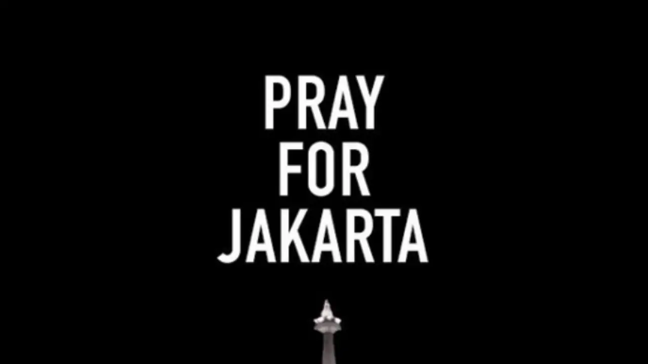 Ledakan di Sarinah, #PrayForJakarta Jadi Trending Topic