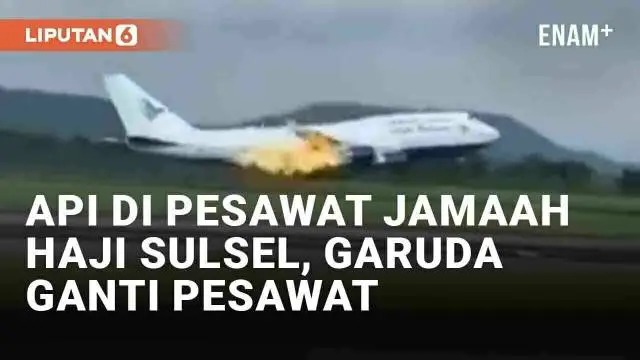 Insiden kemunculan api terjadi pada penerbangan jemaah haji Kloter 5 embarkasi Makassar. Kemunculan api pada mesin pesawat Garuda Indonesia itu terjadi saat lepas landas dari Bandara Sultan Hasanuddin, Makassar pada Rabu (15/5/2024).