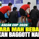 Kocak! Elkan Baggott Naik Troli Lewat Mixed Zone Saat Calvin Verdonk Sedang Wawancara
