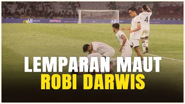 VIDEO: Lemparan Maut Robi Darwis Jadi Senjata Rahasia Timnas Indonesia U-23 Kalahkan Filipina U-23