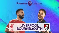 Cover ilustrasi Prediksi Liverpool vs AFC Bournemouth. (Bola.com/Gregah Nurikhsani)