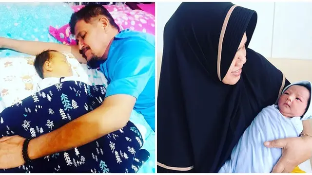 6 Potret Shaquille Kailli Danuarta Anak Cut Meyriska Bareng Kakek dan Neneknya