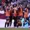 Timnas Spanyol berhasil meraih kemenangan 3-1 atas Peru pada laga uji coba jelang Piala Dunia 2026 di Estadio Cuauhtemoc, Puebla City, Selasa (09/06/2026) pagi WIB. (AFP/CARL DE SOUZA)