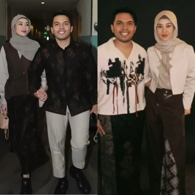 Aaliyah Massaid Kenakan Kerudung Tren Meleyot saat Berada di Aceh