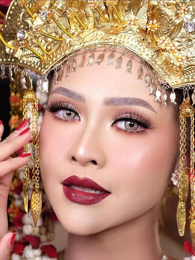 6 Potret Bella Bonita Dandan Bak Pengantin, Ramai Isu Segera Dinikahi Denny Caknan