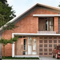 ilustrasi rumah 2 lantai tipe 36 by casaindonesia.com