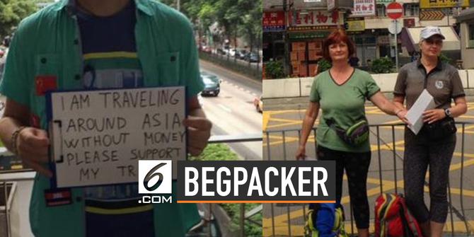 VIDEO: Fenomena "Begpacker", Ngetrip Tanpa Modal