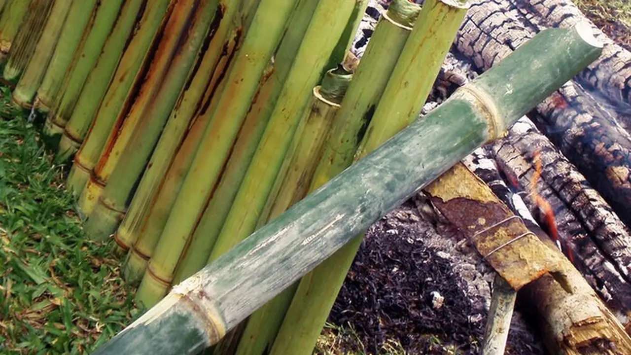 Membuat lemang