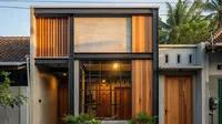 7 Model Depan Rumah Kayu Minimalis, Tampak Elegan dan Hangat