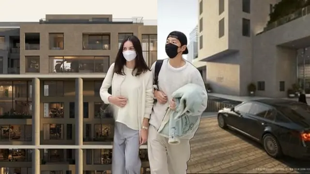 6 Potret Rumah Song Joong Ki dan Katy Louise Saunders, Ditaksir Seharga Rp 239,8 Miliar