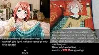 6 Status WhatsApp Pencinta Anime Ini Halu Banget, Bikin Geleng Kepala (sumber: Twitter/txtdrstorywa)
