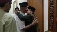Wakil Bupati Kukar, Rendi Solihin, bersama Pengurus Kukar Keren bersilaturahmi ke Pendopo Bupati Kukar, Edi Damansyah, Rabu (10/4/2024).