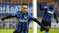 Inter Milan Taklukkan Lazio, Lautaro Martinez Akui Sulit Berduet dengan Lukaku