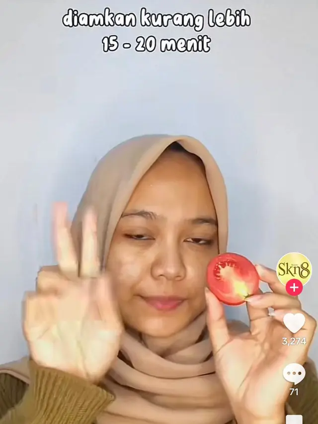 Perawatan Wajah Menggunakan Tomat.