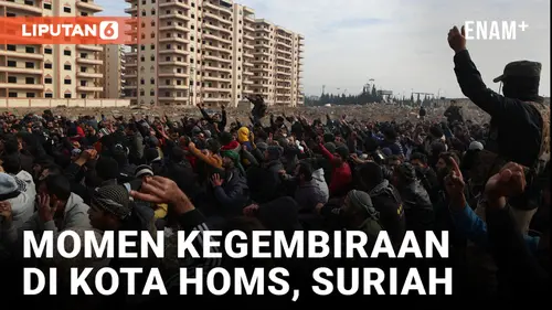VIDEO: Kerumunan Orang Suriah Bersorak-sorai untuk Masa Depan yang Lebih Baik