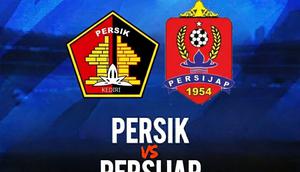 Persik Kediri vs Persijap Jepara di BRI Super League. (Bola.com/Adreanus Titus/Generated Gemini)
