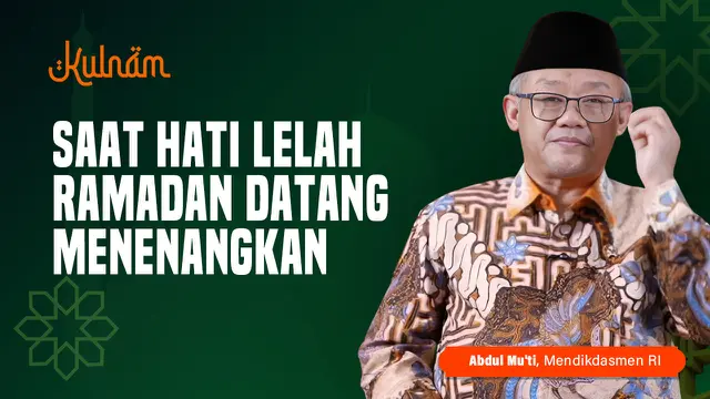 Saat Hati Lelah, Ramadhan Datang Menenangkan