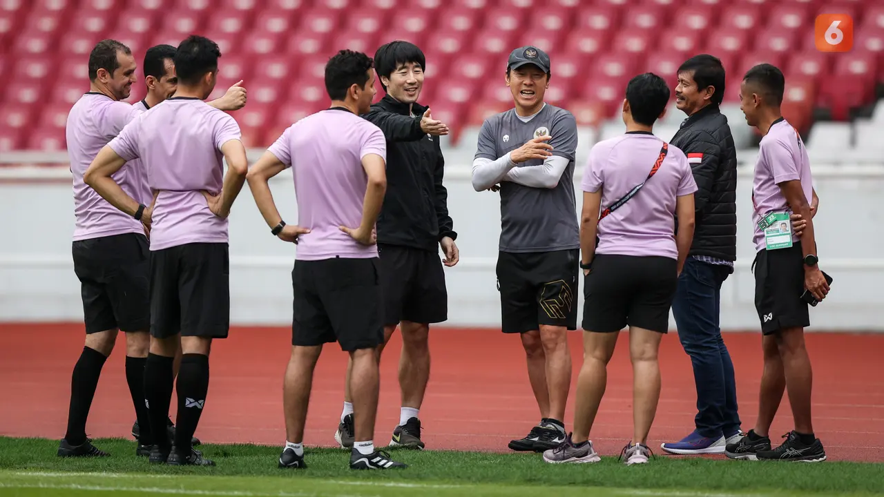 Official Training Timnas Indonesia Jelang Laga Kontra Timnas Thailand di Piala AFF 2022