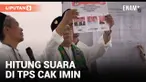 Perolehan Suara Pasangan Amin Unggul di TPS Cak Imin
