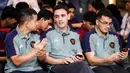 <p>Pelatih Timnas futsal Indonesia, Hector Souto saat menghadiri acara acara audiensi dengan Menpora yang berlangsung di Kemenpora, Senayan, Jakarta, Selasa (12/11/2024) WIB. (Bola.com/Bagaskara Lazuardi)</p>