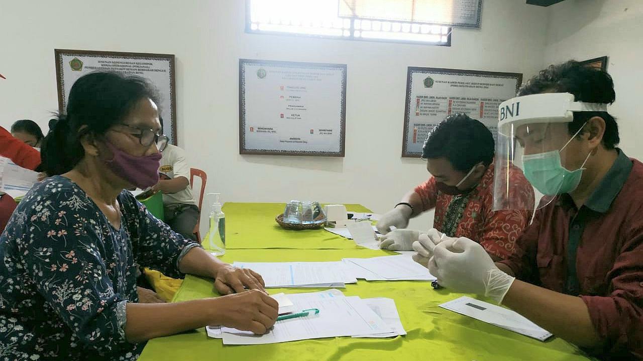 Hingga April 2020, BNI telah menyalurkan BPNT senilai Rp 4,6 triliun kepada 6,4 juta KPM yang tersebar di 123 kota atau kabupaten. (Dok BNI)