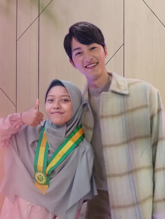 6 Editan Foto Bareng Artis Korea Ini Kocak, Halu Banget