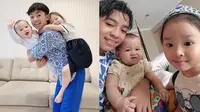 Potret Kompak Ketiga Buah Hati Ruben Onsu. (Sumber: Instagram.com/betrandpetoputraonsu dan Instagram.com/ruben_onsu)