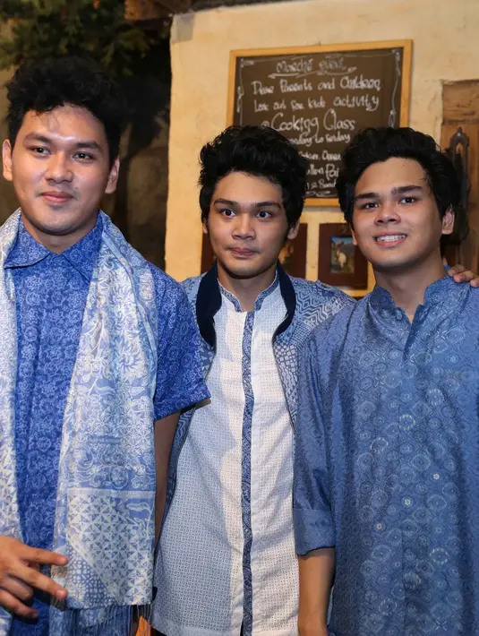 Meskipun sulit, ketiga jejaka ini tak merasa kapok jika nantinya ada tawaran untuk bermain film lagi.  (Nurwahyunan/Bintang.com)