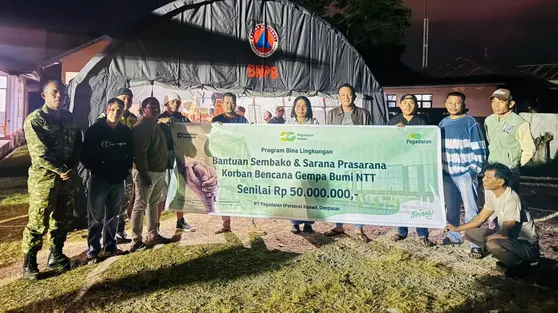 Gempa Magnitudo 7,7 Guncang NTT, Pegadaian Salurkan Bantuan ke 6 Kabupaten