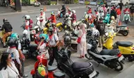 Lady Bikers Bandung Punya Cara Unik Merayakan Hari Kemerdekaan