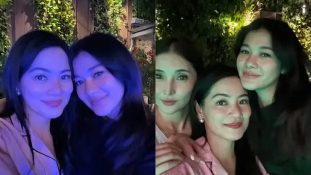 Kehadiran Naysila Mirdad saat Titi Kamal Rayakan Ulang Tahun ke-44. [@ahaapytwist_]