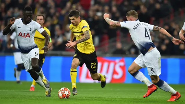 Tottenham Hotspur Pesta Gol ke Gawang Borussia Dortmund