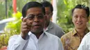 Mantan Mensos dan Sekjen Partai Golkar Idrus Marham tiba untuk menjalani pemeriksaan oleh penyidik KPK, Jakarta, Jumat (31/8). Idrus Marham diperiksa sebagai tersangka kasus menerima suap Rp 4,8 miliar proyek PLTU Riau-1. (Merdeka.com/Dwi Narwoko)