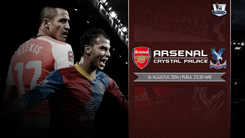 Prediksi Arsenal vs Crystal Palace (Liputan6.com/Yoshiro)