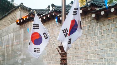 Ilustrasi bendera Korea Selatan (unsplash)
