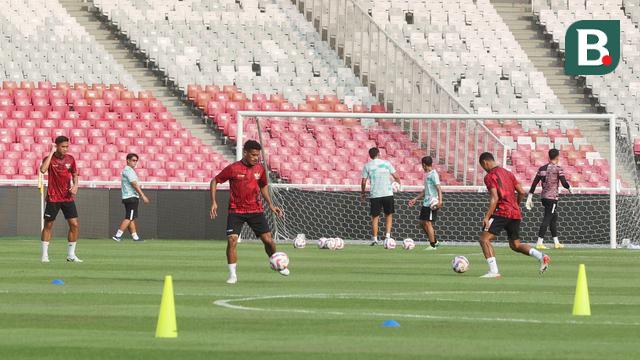 Latihan resmi Timnas Indonesia vs Irak di Kualifikasi Piala Dunia 2026