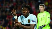 Striker Chelsea asal Belgia, Michy Batshuayi. (AFP/Emmanuel Dunand)