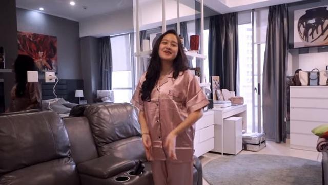 6 Potret Apartemen Mewah Salshabilla Adriani, Isi Kulkasnya Curi Perhatian