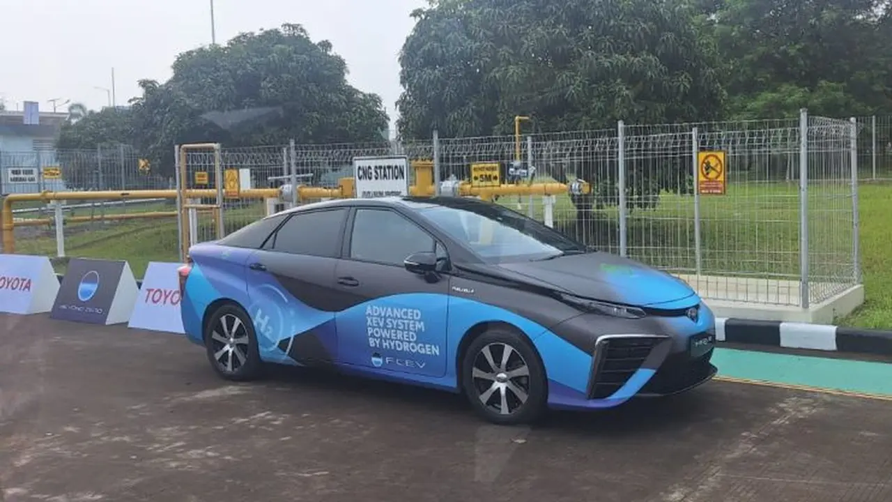 Toyota Berharap Bisa Produksi Mobil Hidrogen di Indonesia 2030 (Arief A/Liputan6.com)