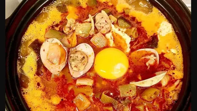 Masakan Korea Sundubu Jjigae. foto: Instagram @yuboo.2020