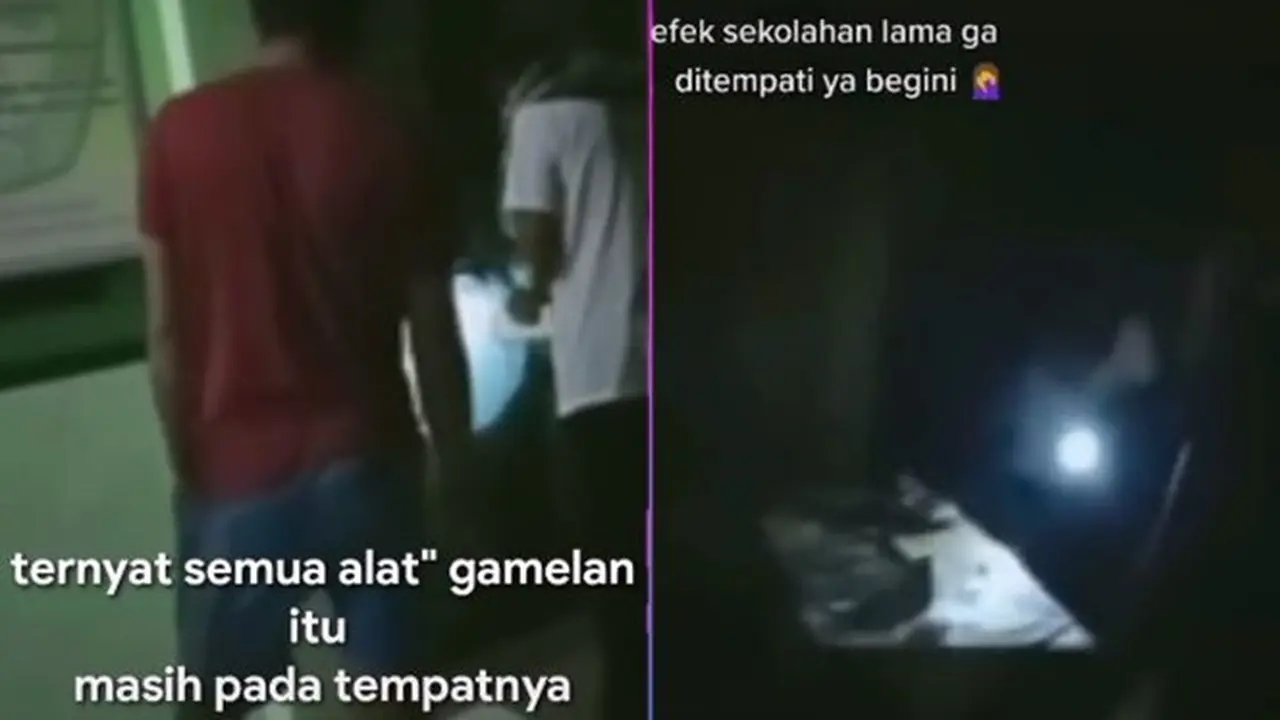 Sekolah Lama Tak Ditempati, Ruang Berisi Gamelan Ini Berbunyi Sendiri