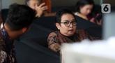 Pelaksana Tugas (Plt) Bupati Cilacap, Jawa Tengah, Ammy Amalia Fatma Surya, usai menjalani pemeriksaan tim penyidik Komisi Pemberantasan Korupsi (KPK) di Gedung Merah Putih, Jakarta, Selasa (5/5/2026). Pelaksana Tugas (Plt) Bupati Cilacap, Jawa Tengah, Ammy Amalia Fatma Surya memenuhi panggilan penyidik Komisi Pemberantasan Korupsi (KPK). (Liputan6.com/Helmi Fithriansyah)
