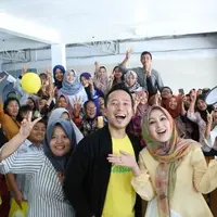 Denny Cagur dan Shanty di Pekanbaru. foto: istimewa