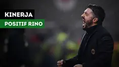CEO AC Milan, Marco Fassone, memuji kinerja Gennaro Gattuso.